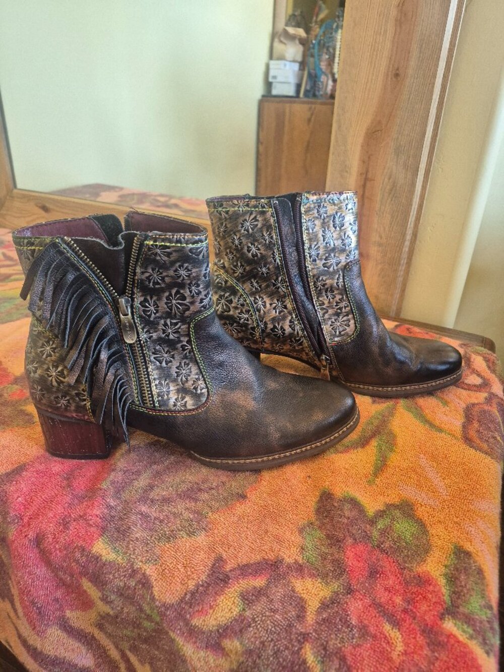 Brown Ankle Boots